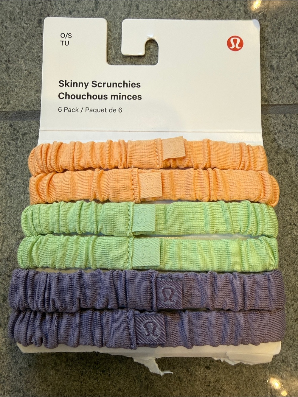 NWT Lululemon athletica Skinny Scrunchie
